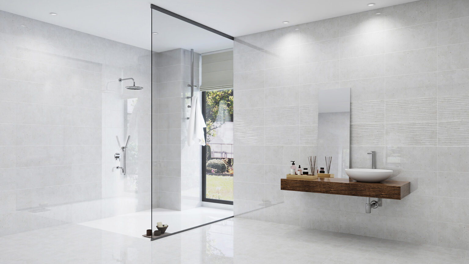10 Rekomendasi Keramik Dinding Kamar Mandi Estetik - Roman Built to Last