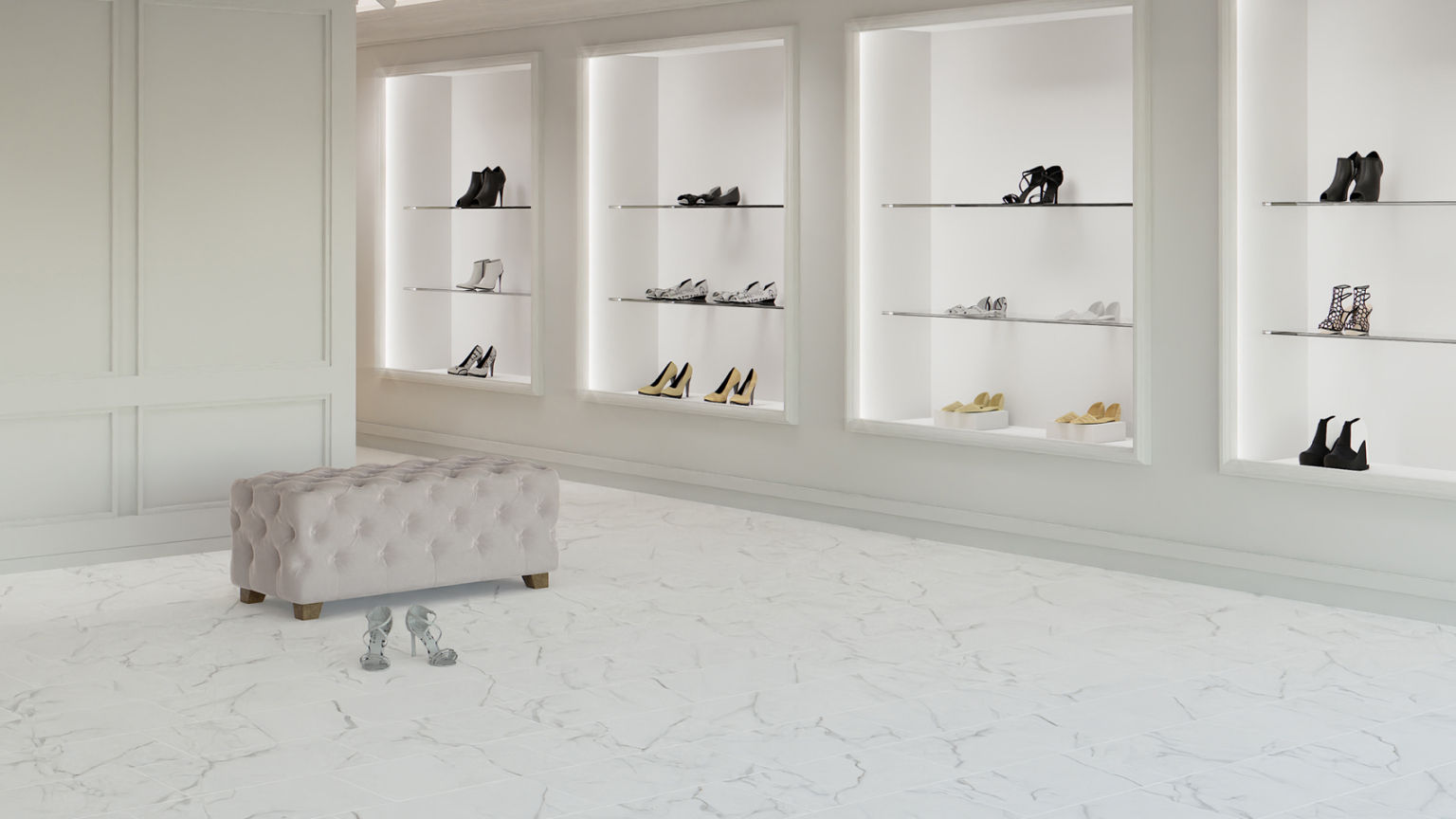 Fashion Retail Store Design Inspiration  ROMAN - The leading brand for the  ceramic industry