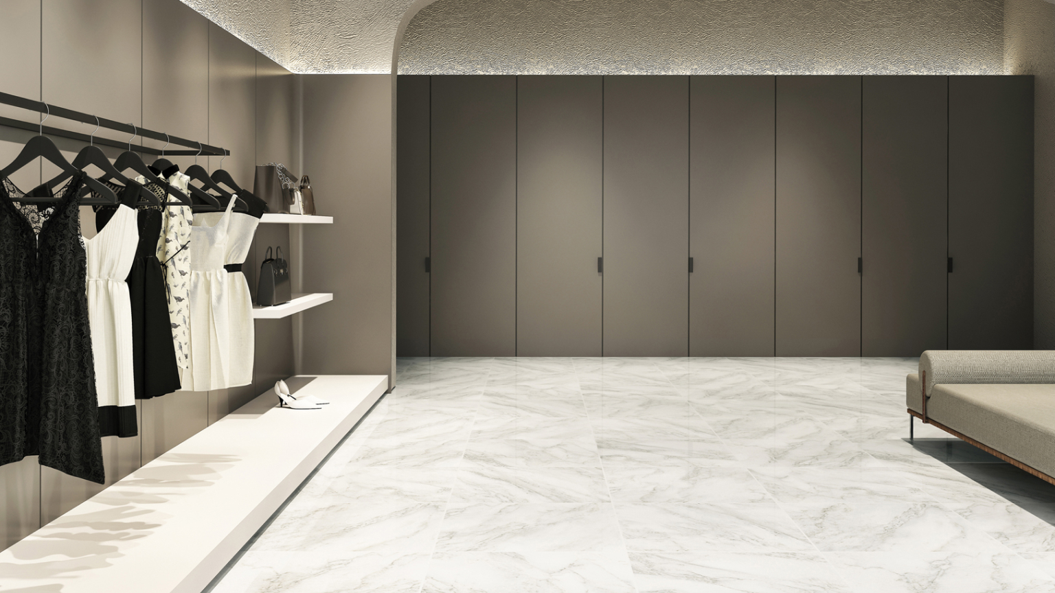 Fashion Retail Store Design Inspiration  ROMAN - The leading brand for the  ceramic industry