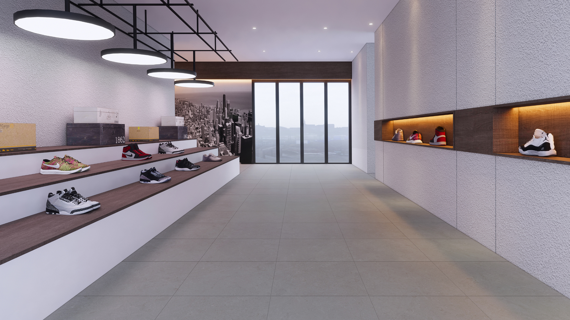 Fashion Retail Store Design Inspiration  ROMAN - The leading brand for the  ceramic industry